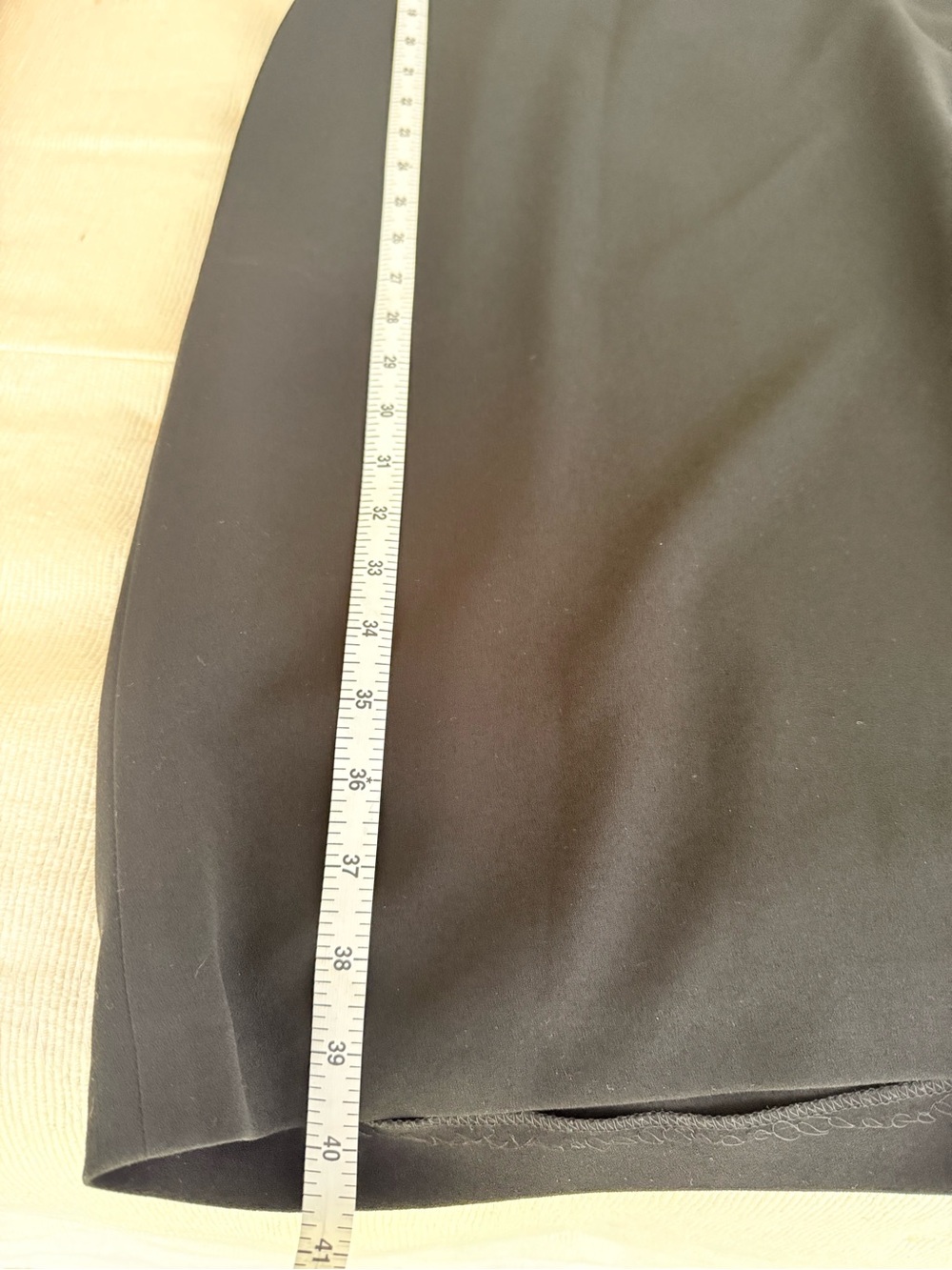 MaxMara Black Sleeveless Cowl Neck Midi Sheath Dress - Picture 14 of 14